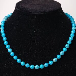 Cinderella inspired Vintage Howlite statement necklace Super Delicate